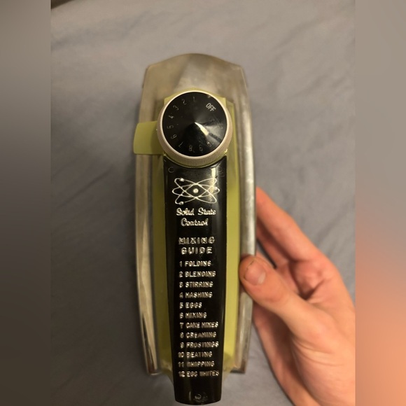 Solid State Control Kitchen Mixer Vintage Green Model R-14 IONA Made In USA - Picture 1 of 16